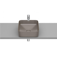 Раковина накладная (37х37) Roca Inspira square 327532660 кофейный