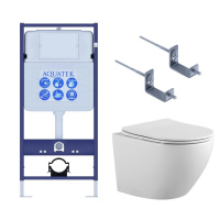 Комплект унитаза с инсталляцией  Set AQUATEK ЕВРОПА-KKI2