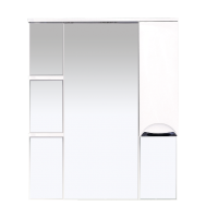 Зеркало-шкаф (83х100) Misty Орхидея 85 левый П-Жас02085-011СвЛ