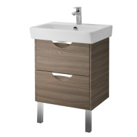 Тумба с раковиной Акватон Сильва 60 1A2118K1SIW50