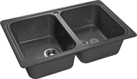 Кухонная мойка GranFest Standart 780K, S-780K графит