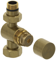 Вентиль Сунержа прямой под шестигранник (G 1/2" НР х G 3/4" НГ) 05-1405-1234 бронза