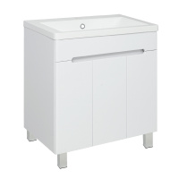 Тумба под раковину Runo напольная 3 двери Парма 75 (00-00001040)