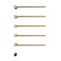 Полотенцесушитель электрический (50х80) П5 Terminus Аккорд 4670078568137 брашированное золото