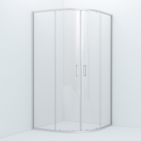 Душевое ограждение IDDIS Zodiac глянцевый алюминиевый профиль 100х100х195 см (ZOD6CR0i23)
