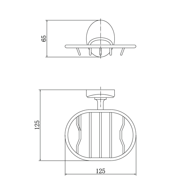 Мыльница решетчатая FASHUN A1602-1