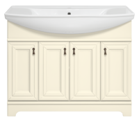 Тумба под раковину Misty Лувр 105  П-Лвр01105-1014