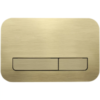 Кнопка смыва Veconi FLUSH FLV12-G золото брашинг