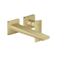 Смеситель для раковины встраиваемый Hansgrohe Metropol 32526140 шлифованная бронза
