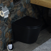 Унитаз подвесной безободковый Melana MLN-310302MB