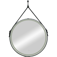 Зеркало с подсветкой Art&Max MILAN AM-Mil-650-DS-F-Nero