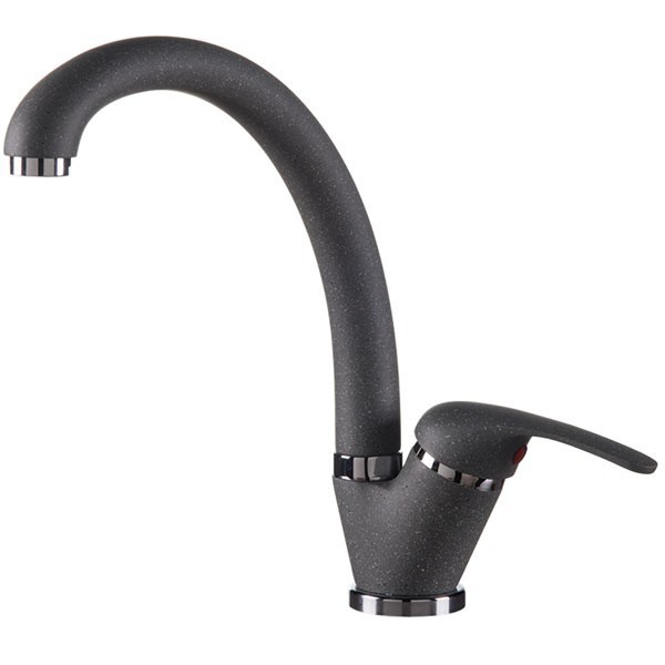 Смеситель для кухни, серый кварц Rossinka Y35-23-Gray-Quartz