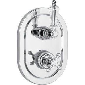 Смеситель с термостатом Cezares Vintage VINTAGE-VDIM2-T-01-Sw