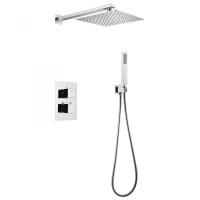 Душевой комплект ABBER Daheim AF8251 скрытого монтажа без излива, термостат, хром