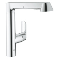 Смеситель однорычажный для мойки Grohe K7 32176 000 (32176000) хром