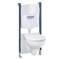 Комплект унитаз с инсталляцией 5 в 1 Grohe Solido 39563 000 (39563000)