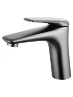 Смеситель для раковины WONZON & WOGHAND Elbe, темный графит WW-A41222-BGG