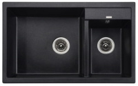 Кухонная мойка KAISER KG2M-8050 гранит (KG2M-8050-BP)