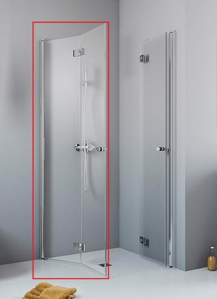 Левая часть душевой кабины Radaway Essenza 385072-01-01LB