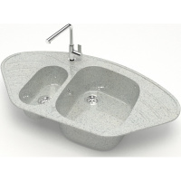 Кухонная мойка Marrbaxx Аделис Z23 Z023Q010 светло-серый