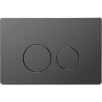 Кнопка смыва Oliveeka OL-R22-BGM, PVD оружейный металл матовый