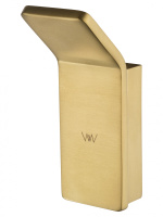 Крючок для ванной WONZON & WOGHAND LOTTE, брашированное золото WW-8315A-BG
