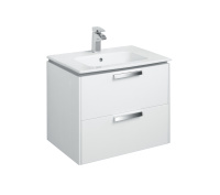 Тумба под раковину Roca Lago 600 белый глянец 857295806