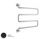 Полотенцесушитель водяной Margaroli Vento 400SPNO матовый черный