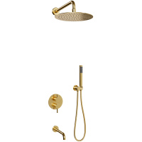 Душевой комплект с изливом RGW Shower Panels SP-55G 51140855-06