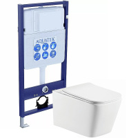 Комплект унитаза с инсталляцией Aquatek Либра New SET AQUATEK ЛИБРА N