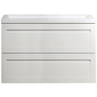 База под раковину Art&max AM-Platino-900-2C-SO-BL Белый глянец