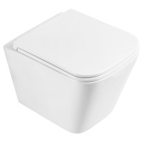 Унитаз подвесной безободковый Belbagno ARDENTE-R BB520CHR