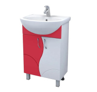 Тумба под раковину напольная VIGO Alessandro 55 tn.ALE.UYU.55.2D крас