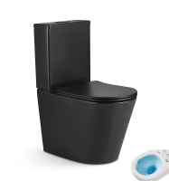 Напольный унитаз с бачком безободковый Gid Tn2189TF-BM