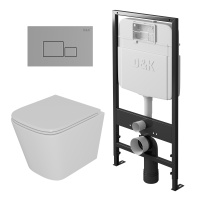 Комплект унитаза с инсталляцией D&K DS1431606