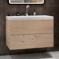 База под раковину подвесная Art&Max AM-Verona-Push-1000-2C-SO-GP-TS Гаскон Пайн