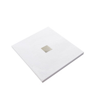 Душевой поддон из искусственного камня  (90х90) Vincea VST-2SR29090W,  белый матовый