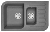 Кухонная мойка (78х50) EMAR EMQ-2780.Q Антрацит