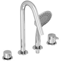 Смеситель на борт ванны Cezares LEAF LEAF-BVDM4-01