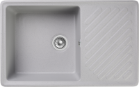 Кухонная мойка GranFest Quartz 52, 52 серый