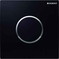 Система электронного управления смывом писсуара Geberit 10: черная, глянцевый хром 116.025.KM.1