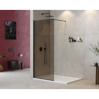 Душевая перегородка 90 см CEZARES LIBERTA LIBERTA-L-1-90-120-BR-NERO