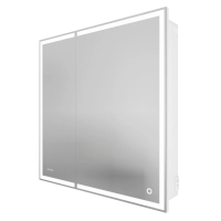 Зеркало-шкаф (70х80) Grossman Меркадо 207008 с LED подсветкой правая