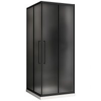 Душевой уголок (100х100) ABBER Schwarzer Diamant AG02100BMH черный