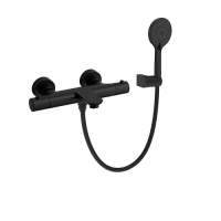 Смеситель для ванны с термостатом Raiber Graceful RPB-008 черный