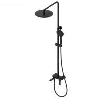 Душевая система WONZON & WOGHAND BRILLIANT, черный матовый WW-88047079-MB