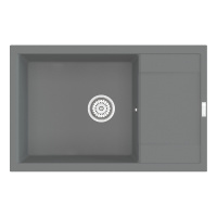 Мойка кухонная Point Велета 78 PN3002AL, серый