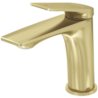 Смеситель для раковины Grossman Galaxy 510.K35.01.320 золото сатиновый