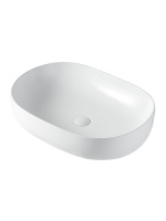 Раковина накладная (60х42) Agger ASO21600 белый глянец