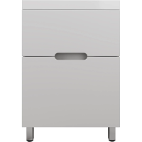 Тумба напольная без раковины 60 см Style Line Матис ЛС-00002441 белый матовый